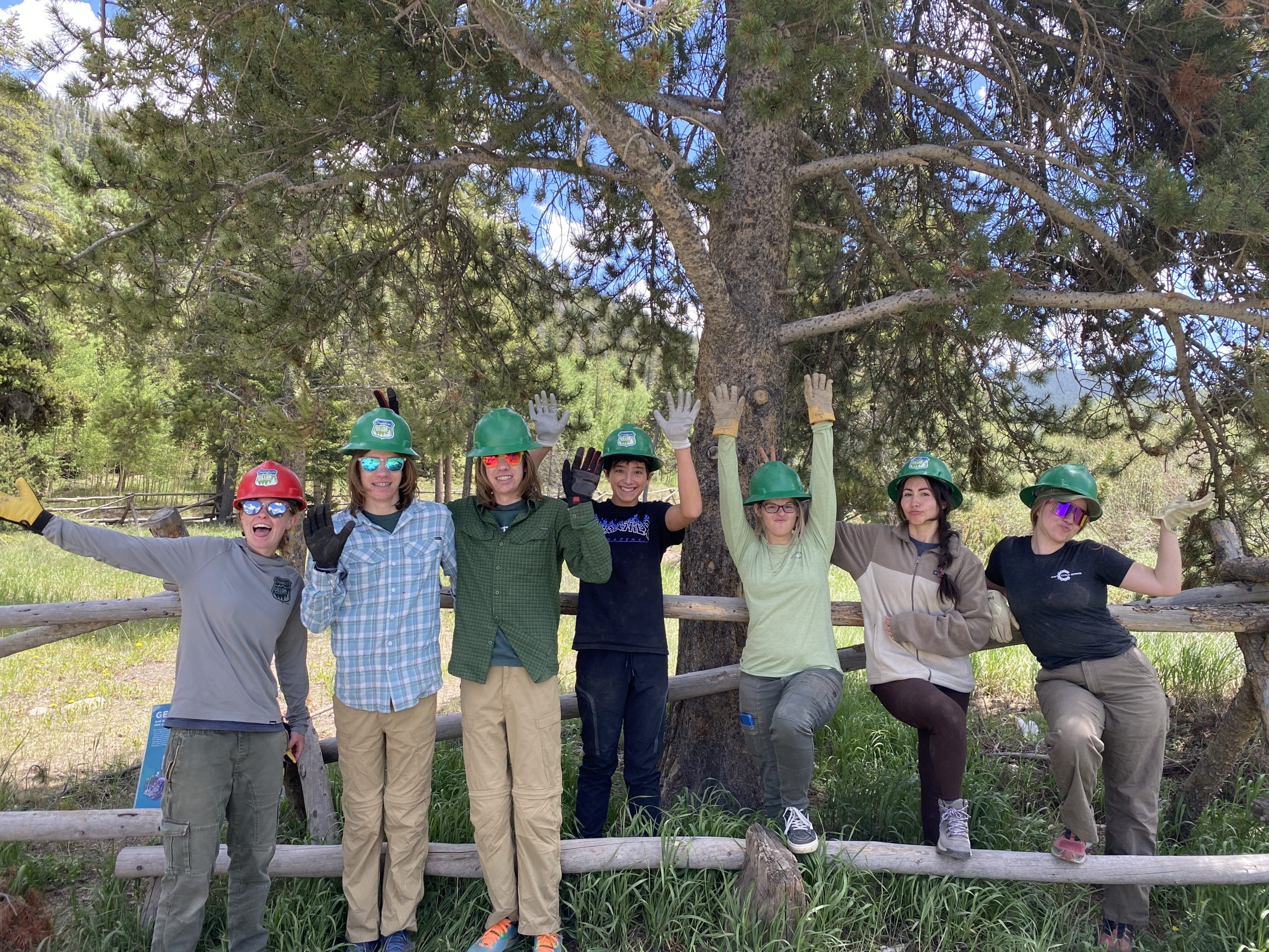 2023 Youth Forest Stewards group picture